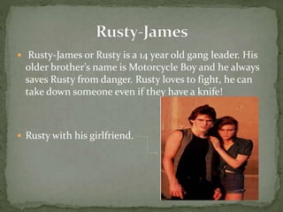 Реферат: Rumble Fish Essay Research Paper SummaryRumble fish Реферат: Rumble Fish Essay Research Paper SummaryRumble fish
